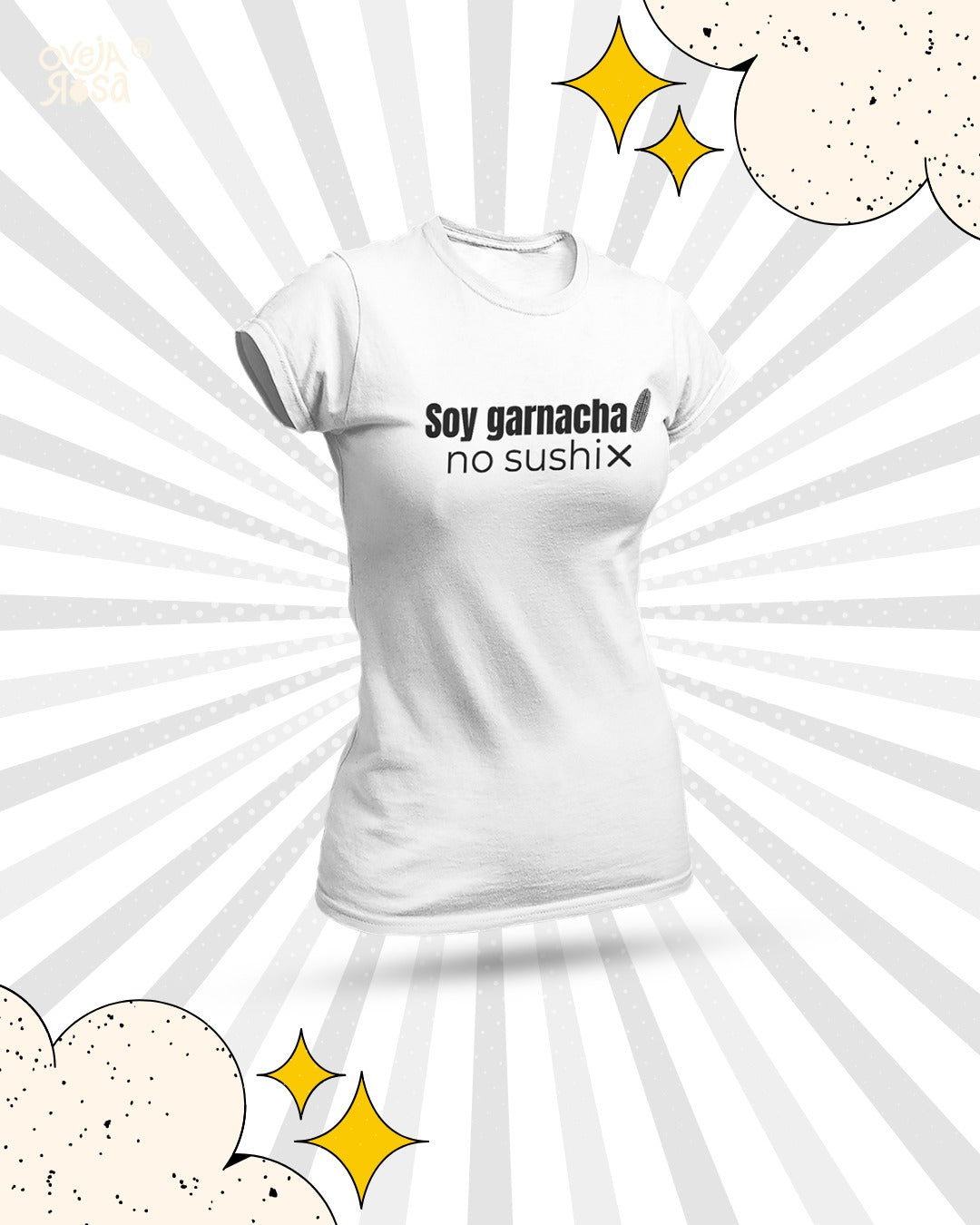 Playera Garnacha-mujer
