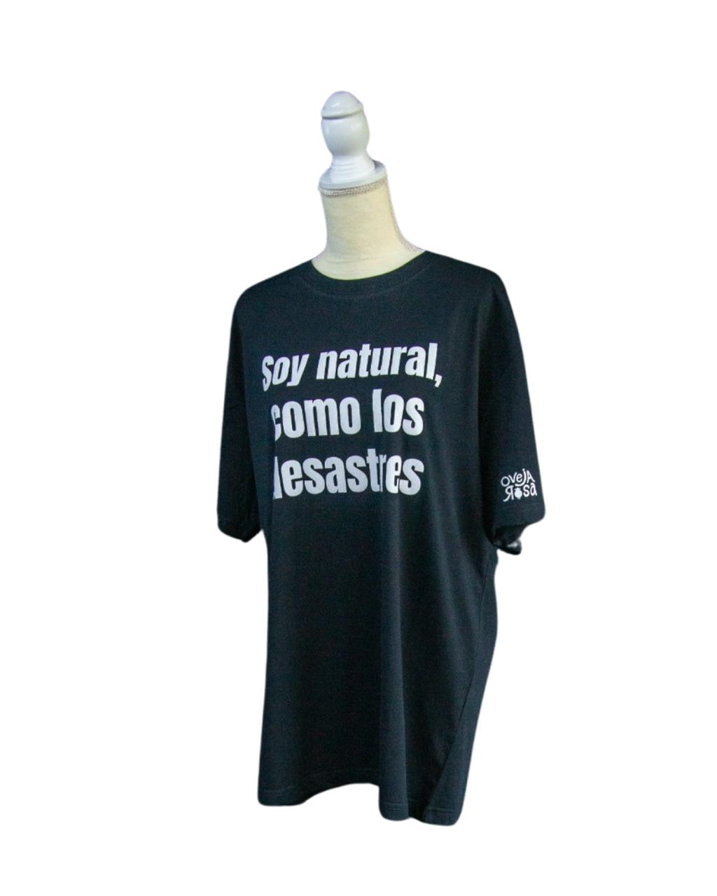 .T-shirt Unisex Oversize BlackMess