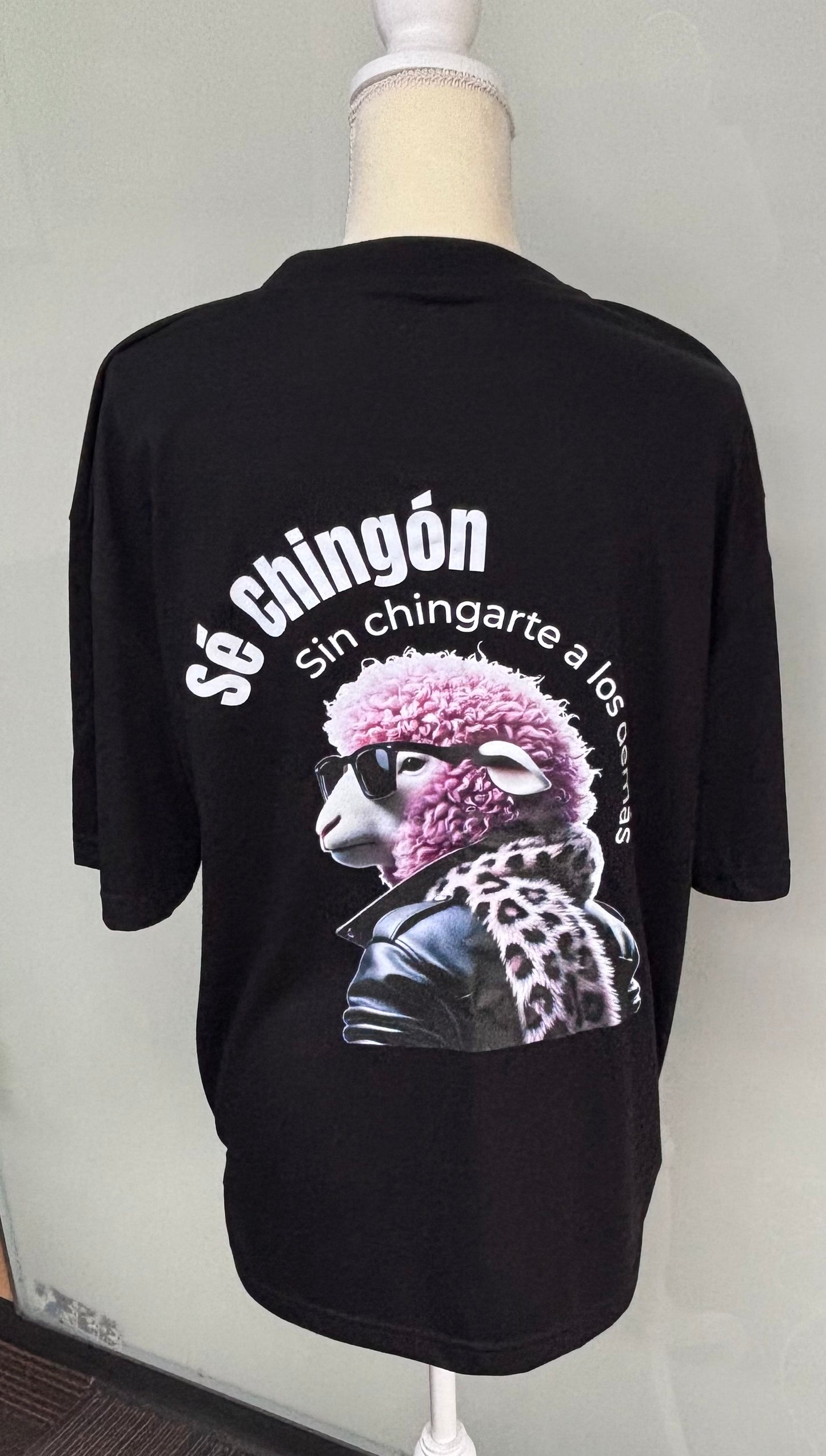 T-shirt Unisex Oversize Chingonería Pura