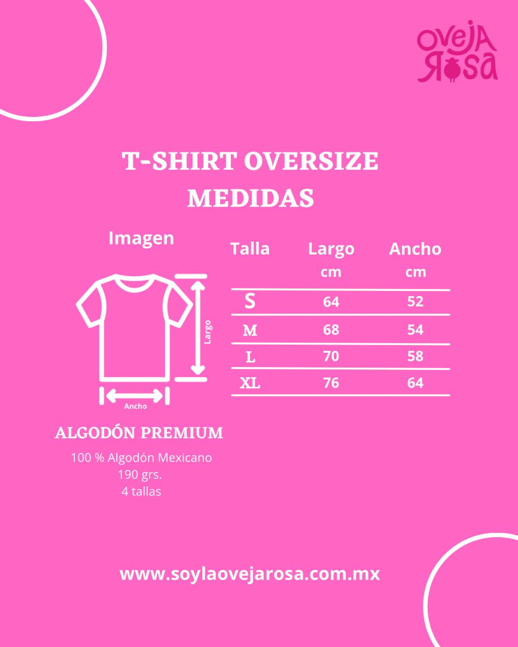 T-shirt Unisex Oversize Muñeca, No Juguete