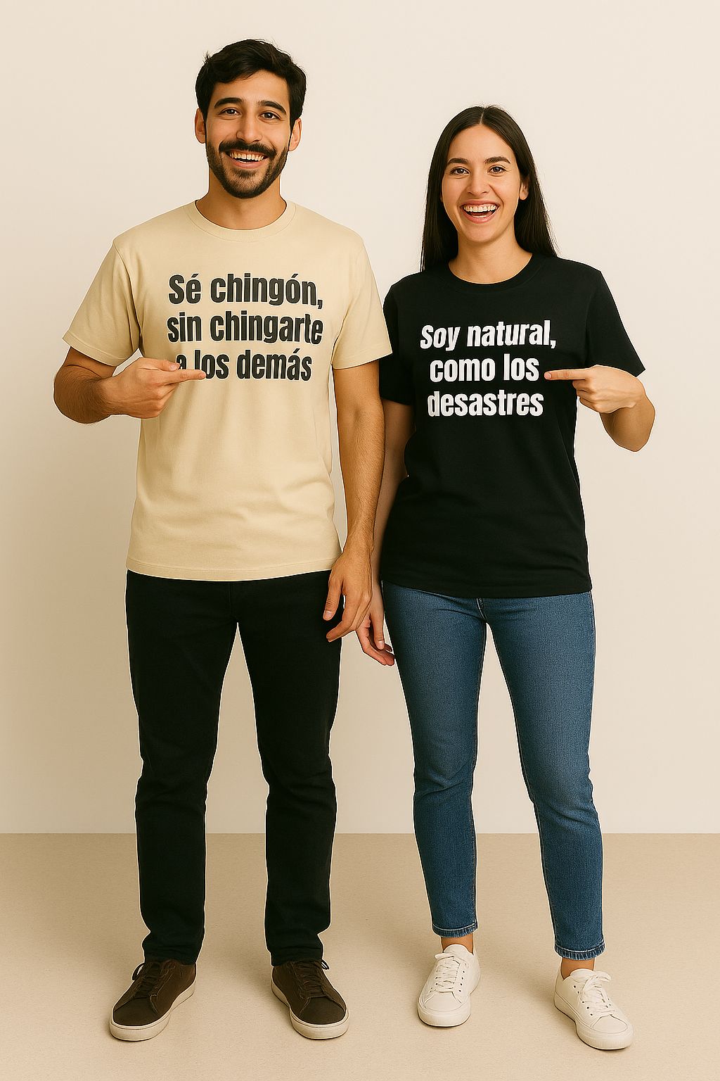 .T-shirt Unisex Oversize BlackMess