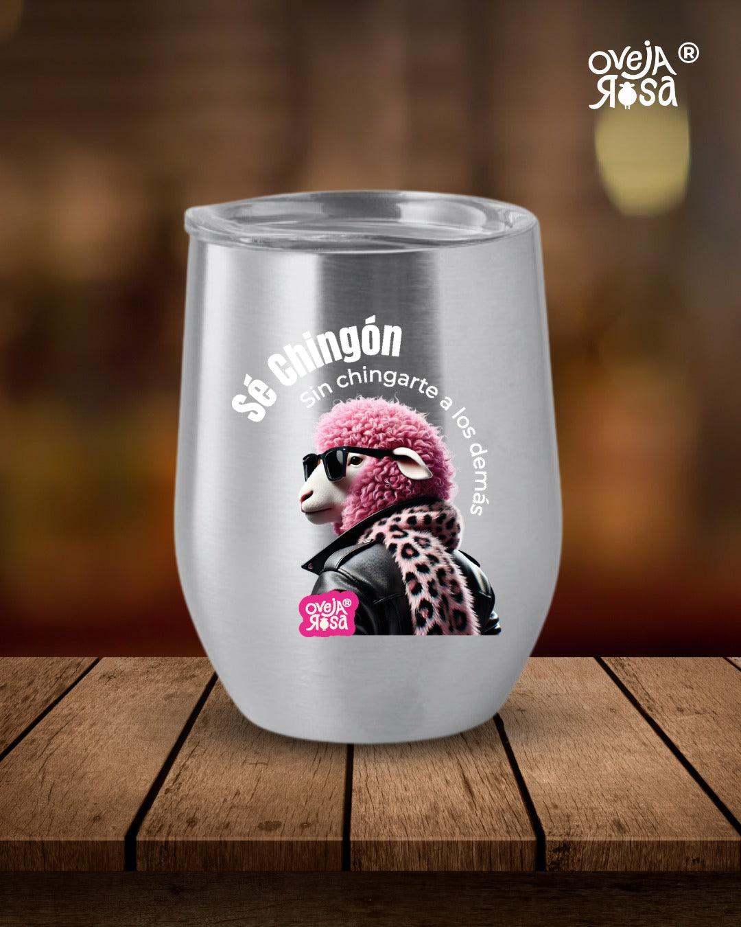 .    Vaso ThermoCónic Oveja plata