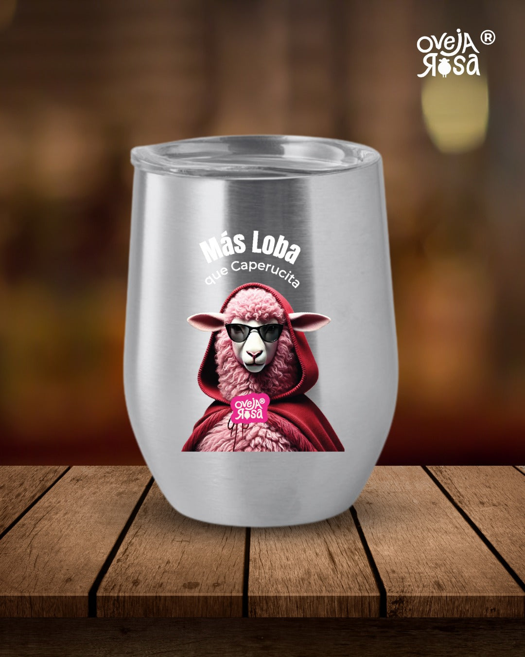 .    Vaso ThermoCónic Oveja plata