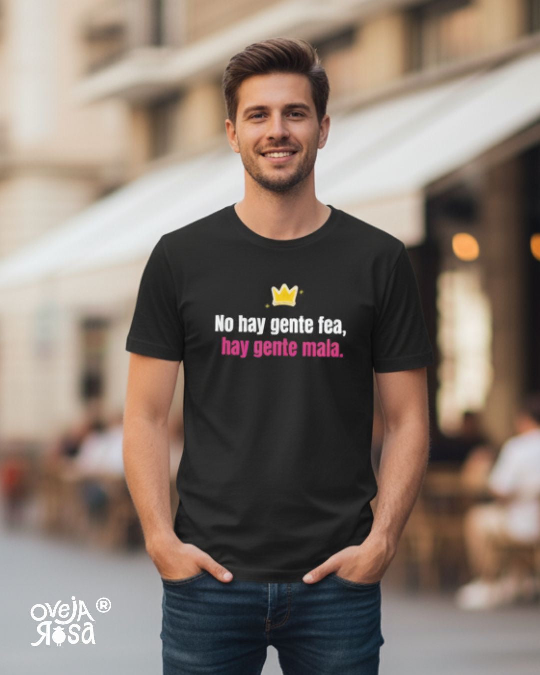 .   Playera - No hay gente fea