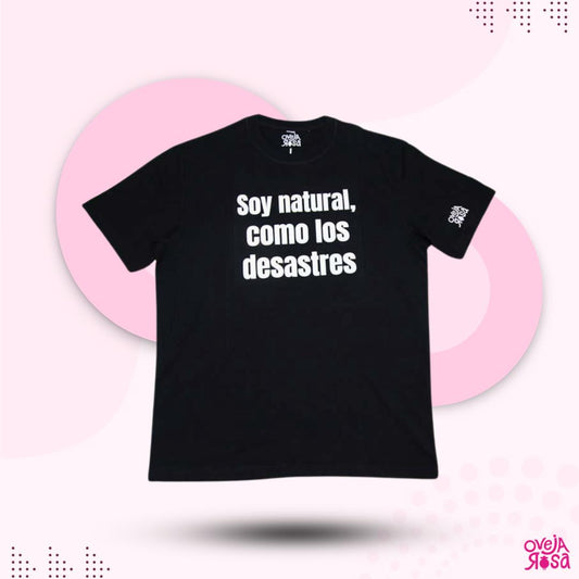 T-shirt Unisex Oversize BlackMess