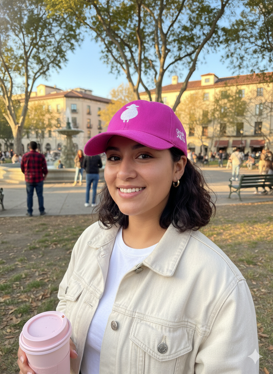 .   Gorra de La Oveja Rosa