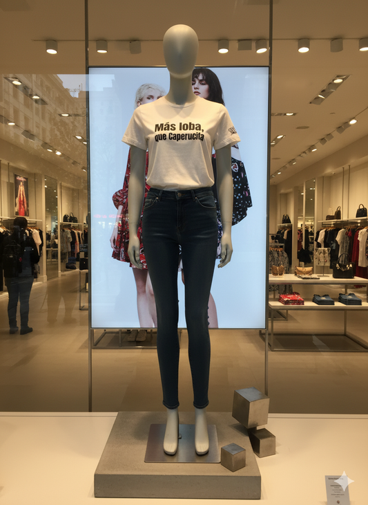 .     T-shirt Dama BlancWolf