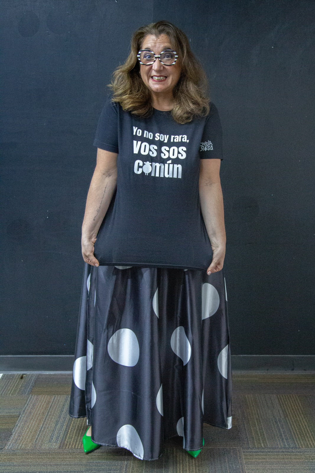 T-shirt Dama SosBlack