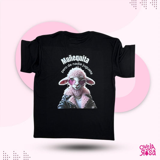 T-shirt Unisex Oversize Muñeca, No Juguete