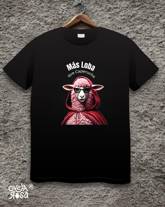 .   Playera - Más Loba que Caperucita
