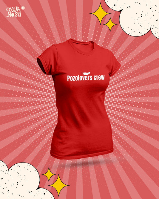 Playera Pozole rojo