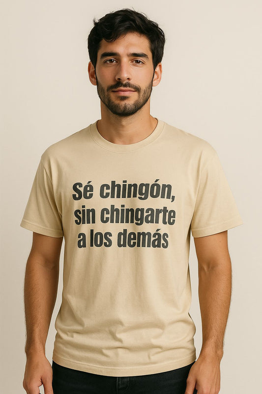 .T-shirt Unisex Oversize BeigeFree
